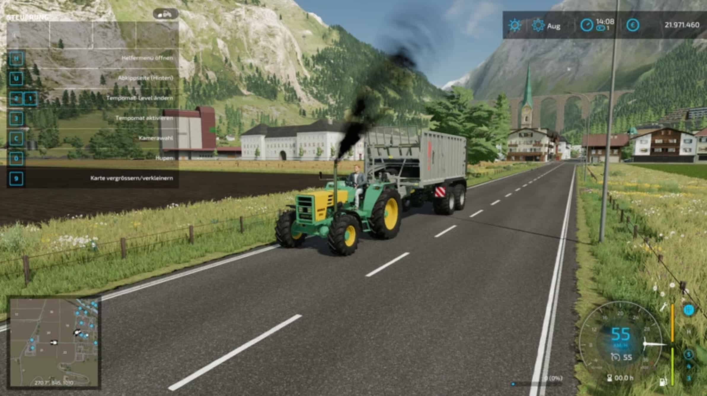 Bührer 6105 Turbo Tractor v1.0.0.0 – FS22 thumbnail 4
