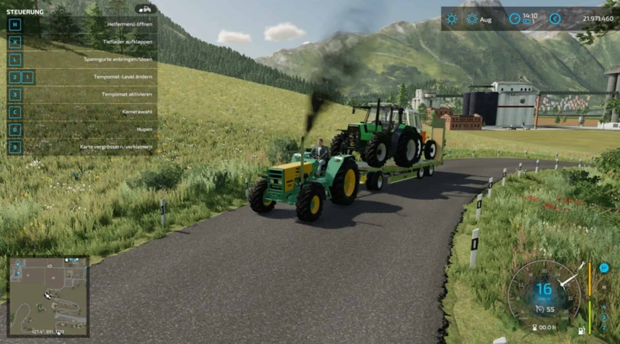 Bührer 6105 Turbo Tractor v1.0.0.0 – FS22 thumbnail 5