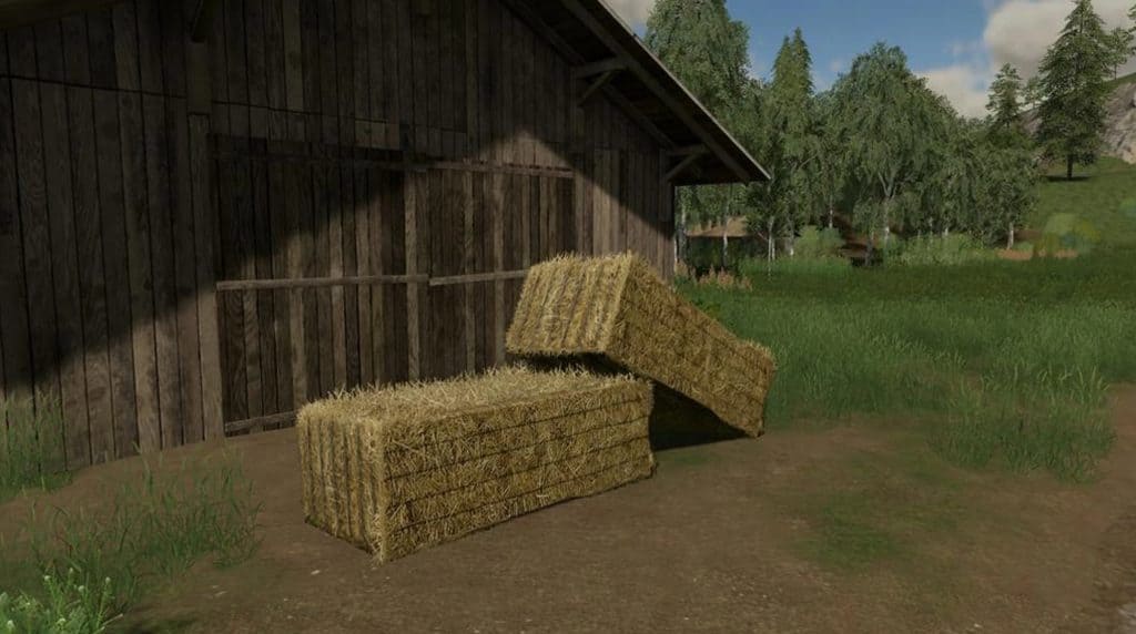 Bale Straw prefab v1.0.0.0 – FS22