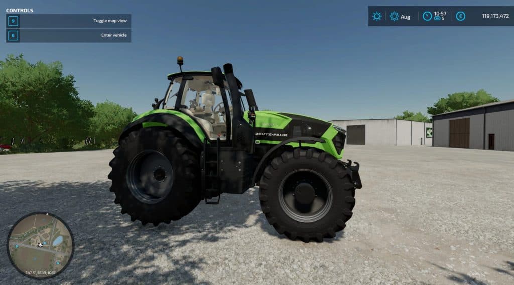 Deutz-Fahr Serie 9 TTV Tractor v1.0.0.0 – FS22