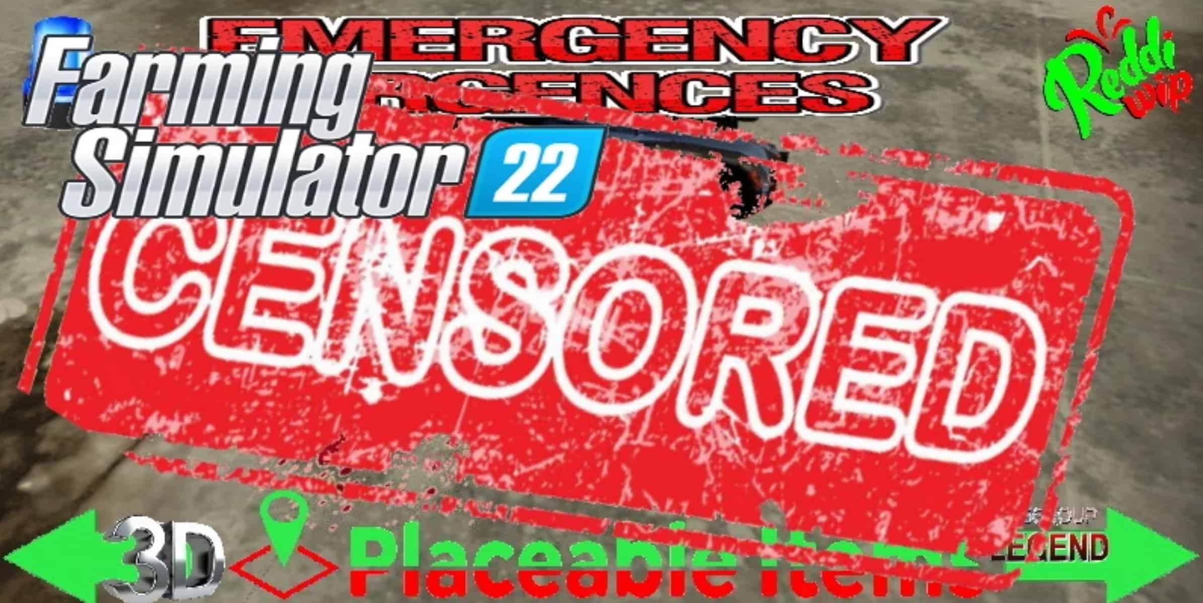 New Mods - Emergency Pack (FarmCon23), Farming Simulator 22