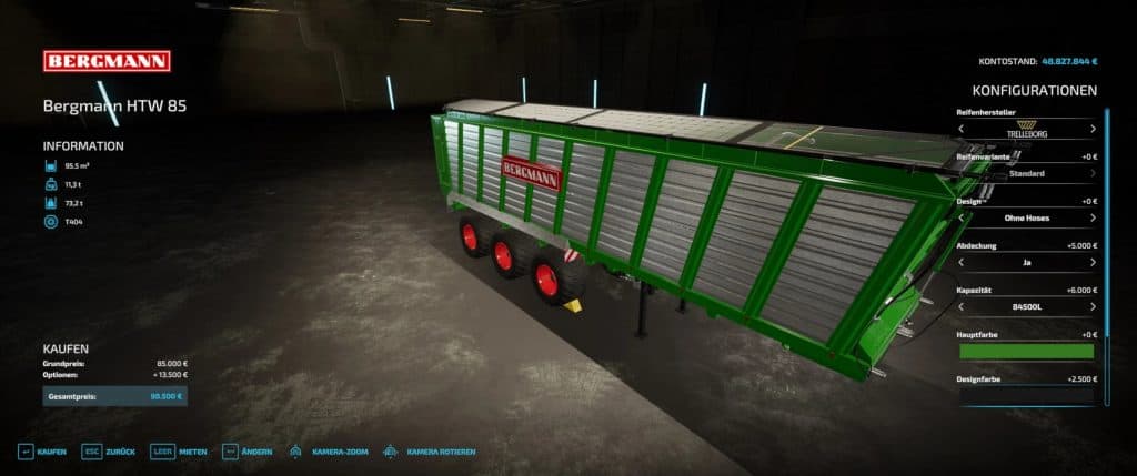[FBM22] Bergmann HTW85 v1.0.0.0 – FS22