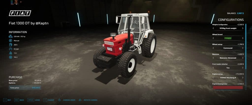 Fiat 1300DT v1.0.0.0 – FS22