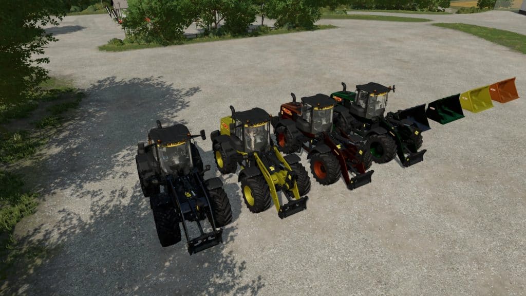 Frontloader and bucket v1.0.0.0 – FS22