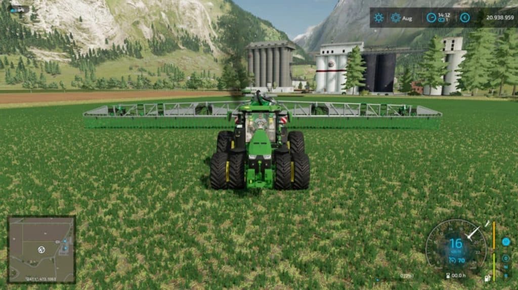 John Deere 8R Chiptuned v1.0.0.0 – FS22