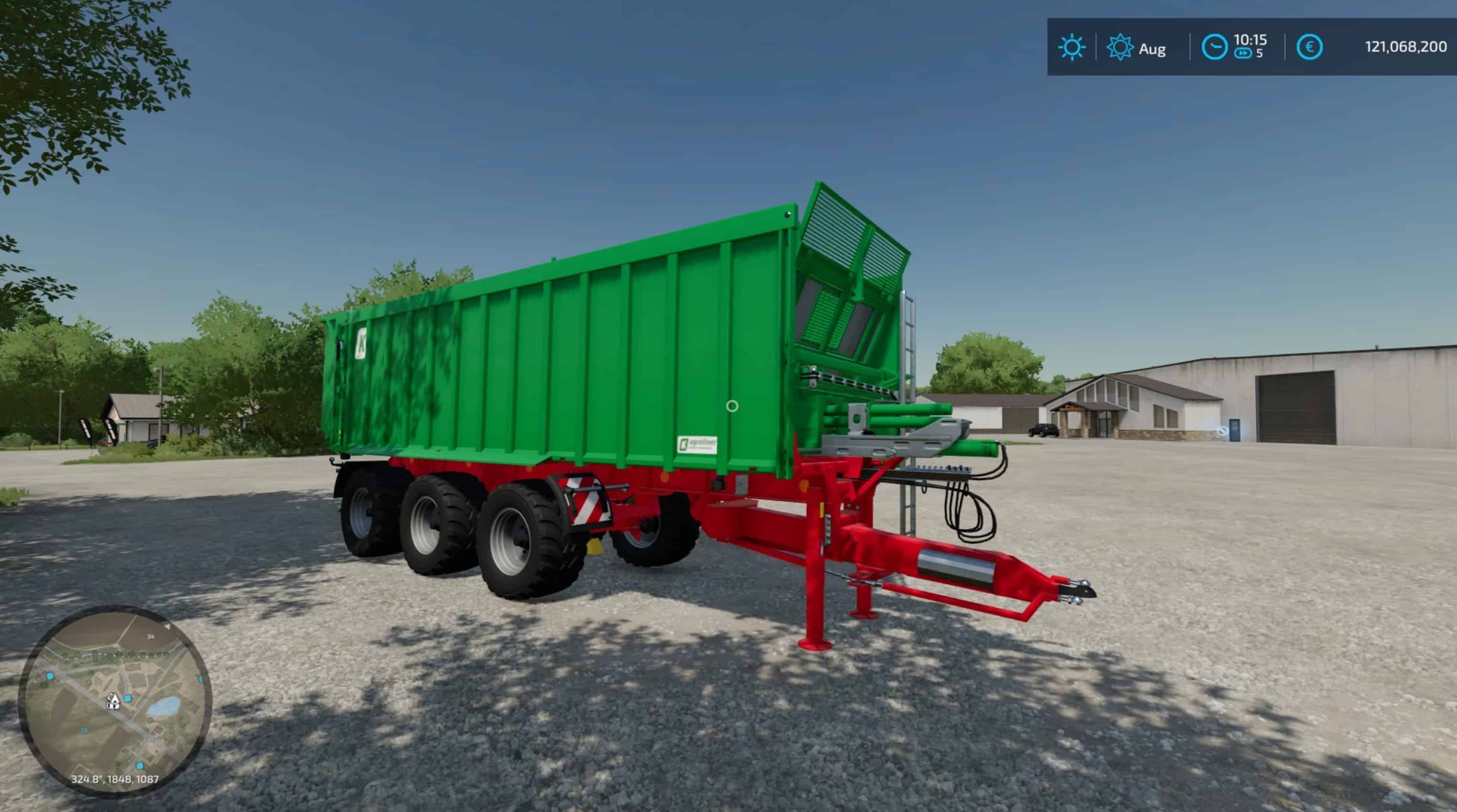 Kröger TAW 30 Trailer v1.0.0.0 – FS22 thumbnail 2