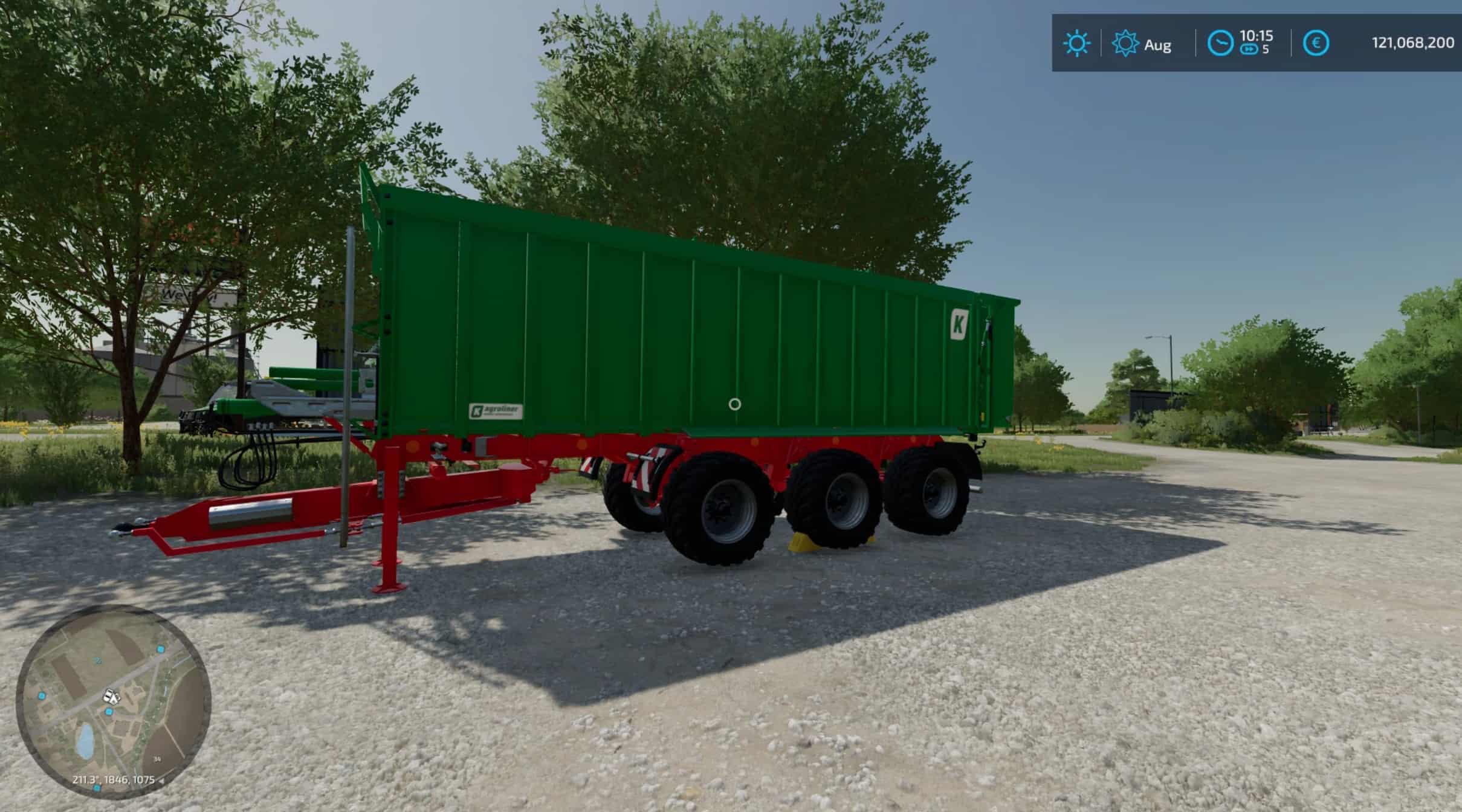 Kröger TAW 30 Trailer v1.0.0.0 – FS22 thumbnail 3