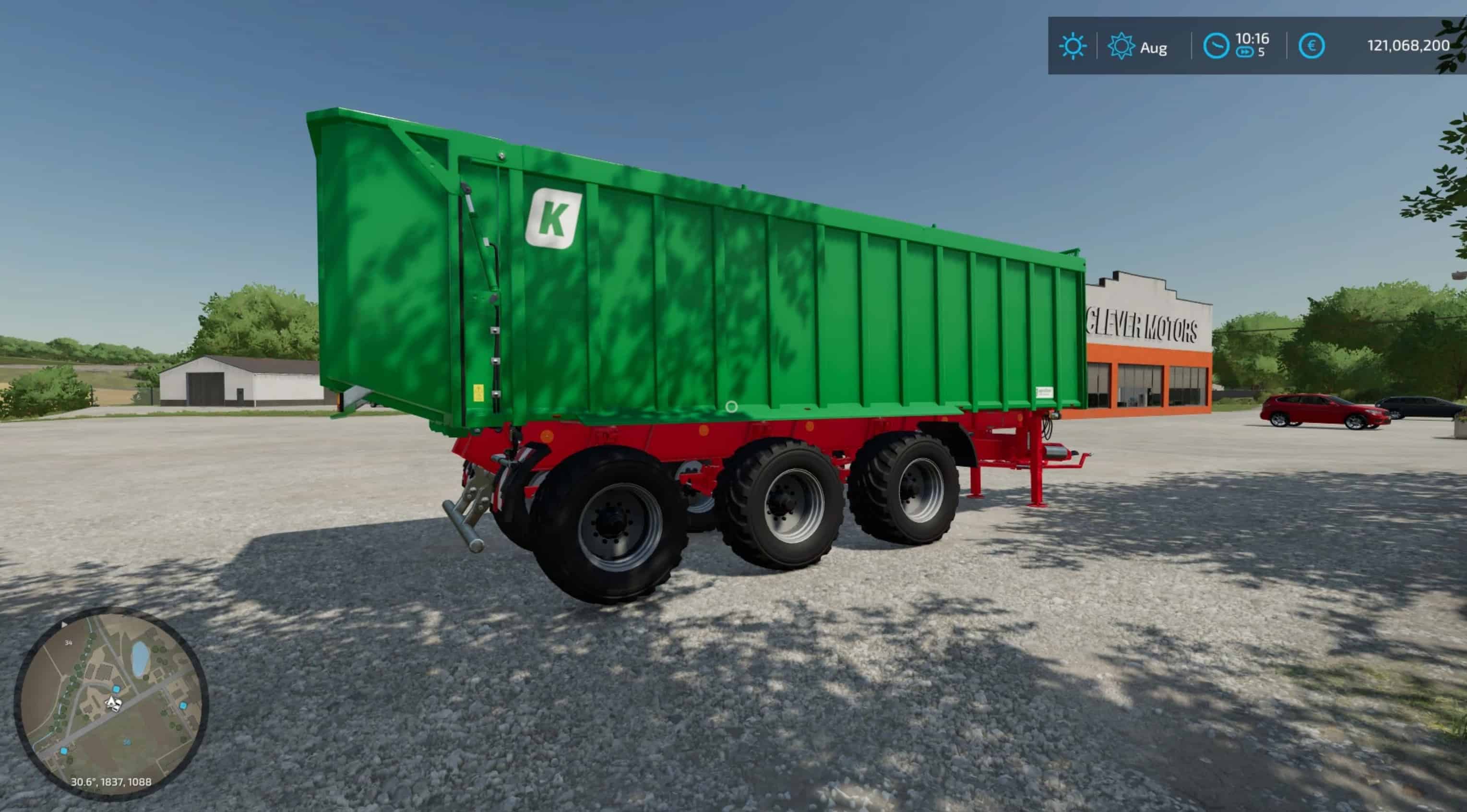 Kröger TAW 30 Trailer v1.0.0.0 – FS22 thumbnail 4