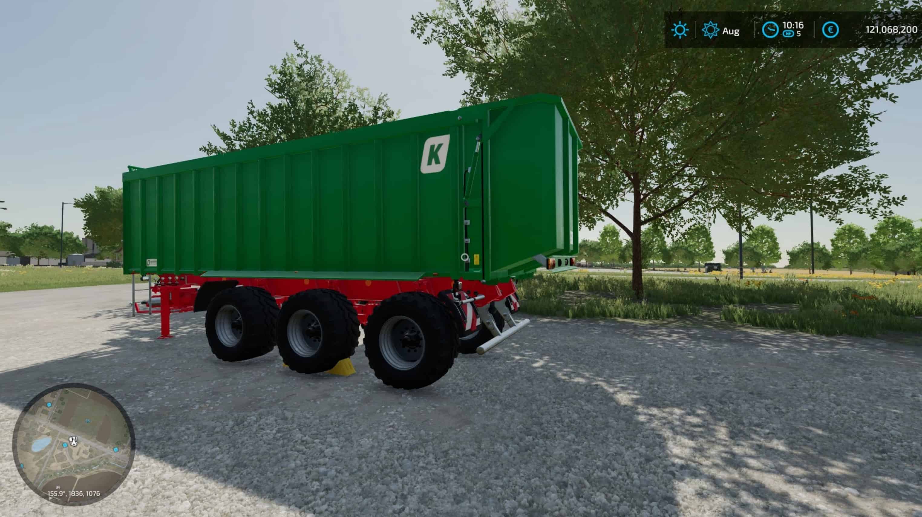 Kröger TAW 30 Trailer v1.0.0.0 – FS22 thumbnail 5
