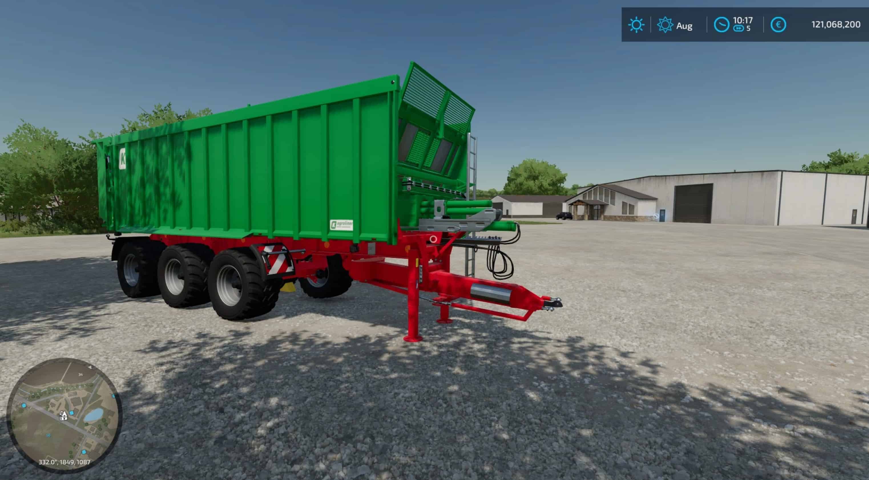 Kröger TAW 30 Trailer v1.0.0.0 – FS22 thumbnail 7