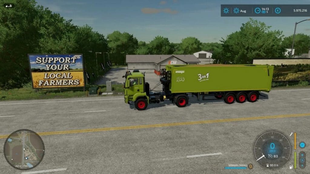 Krampe semi-trailer v1.1.0.0 – FS22