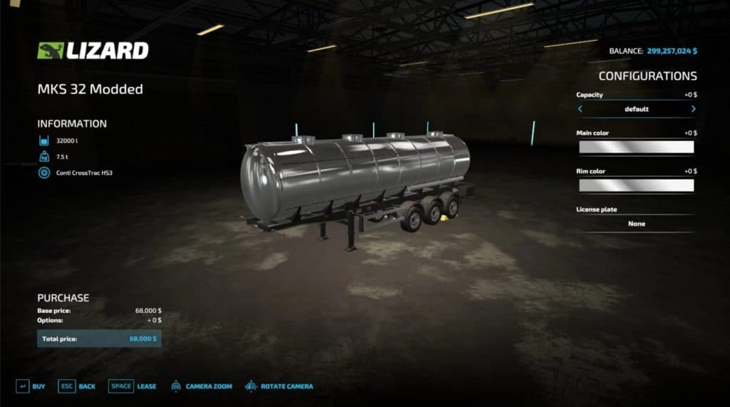 MKS32 Modded Multi Liquid Tanker v1.0.0.2 – FS22