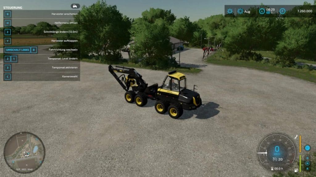 Ponsse Cobra 12 meter cutting length v1.0 – FS22