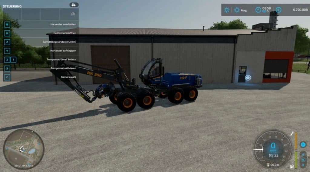 Rottne H21D 12 meter cutting length v1.0.0.0 – FS22