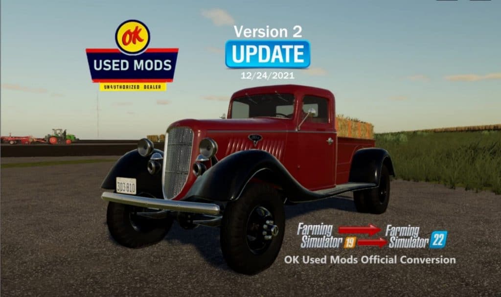 1935 Ford Truck Dually Update v2.0 – FS22