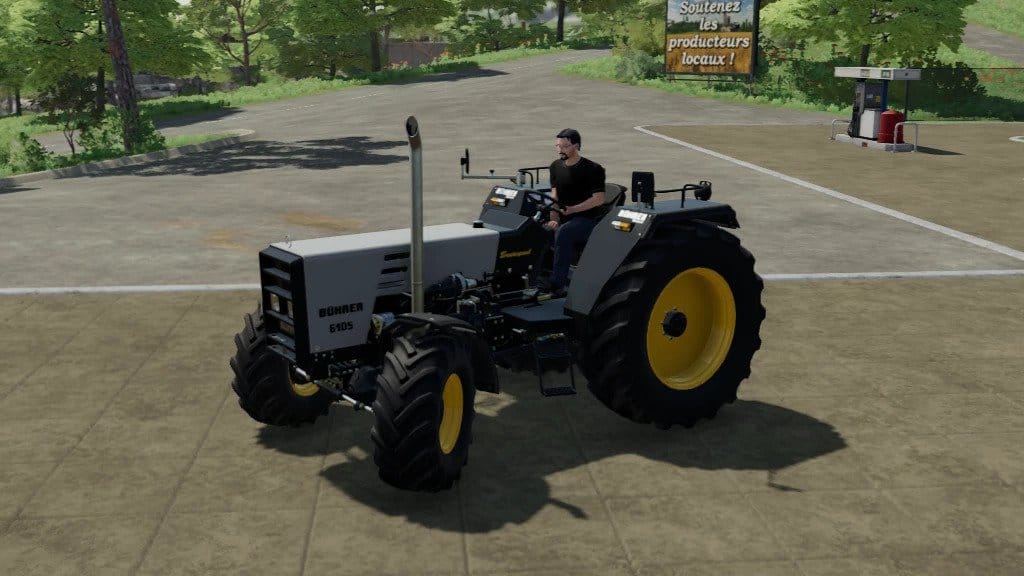Bührer 6105 series Tractor v1.2.0.0 – FS22 thumbnail 2