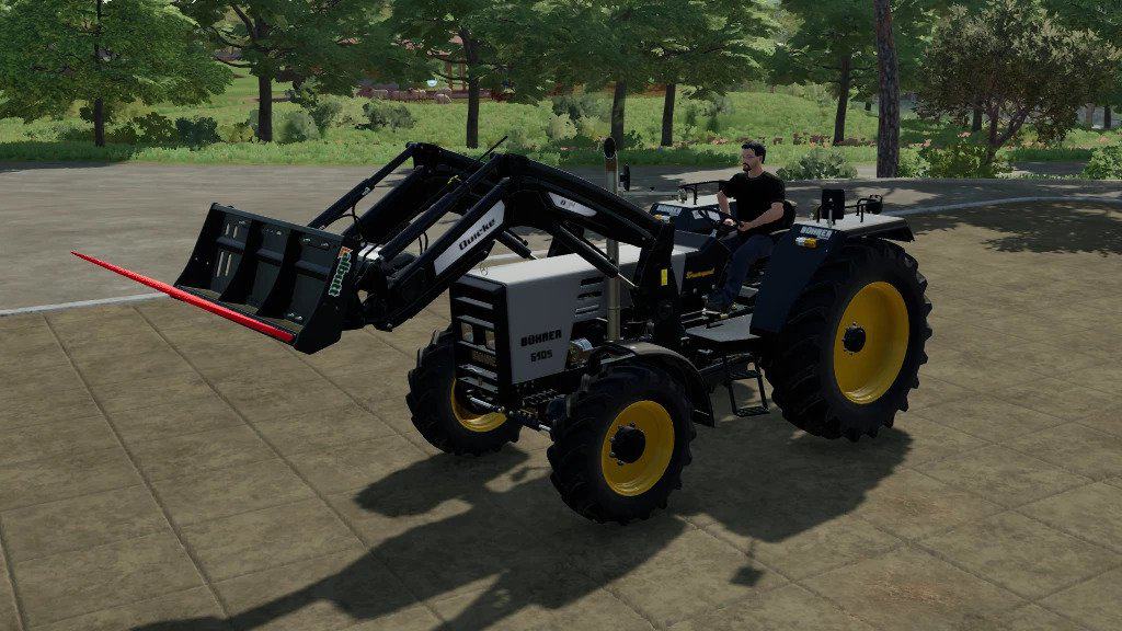 Bührer 6105 series Tractor v1.2.0.0 – FS22 thumbnail 4