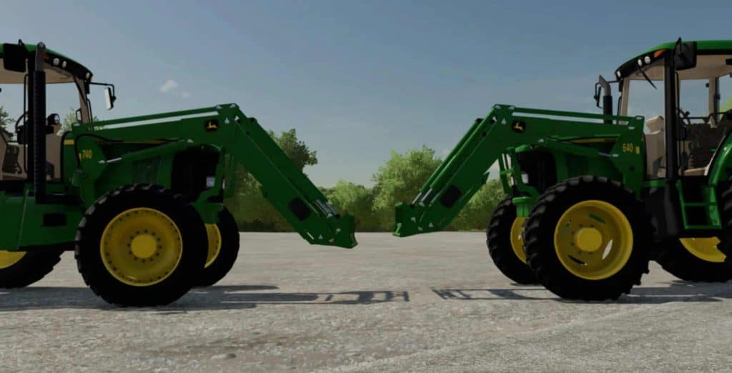 John Deere 640 and 740 v1.0.0.0 – FS22