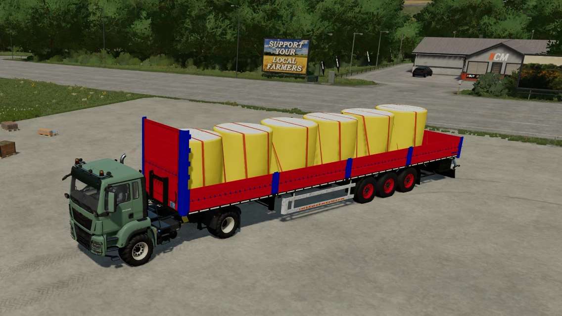 Kögel Trailer, pallets, autoloaders v0.5.0.0 – FS22 thumbnail 2