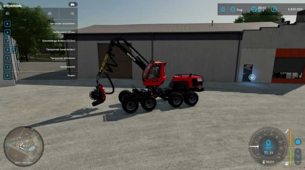 Komatsu XC931 12 meter cutting length v1.0.1.0 – FS22