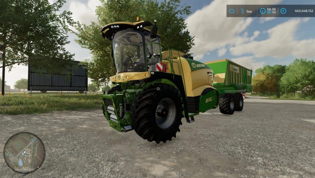 Krone BigX 1180 Gargo v1.0.0.0 – FS22