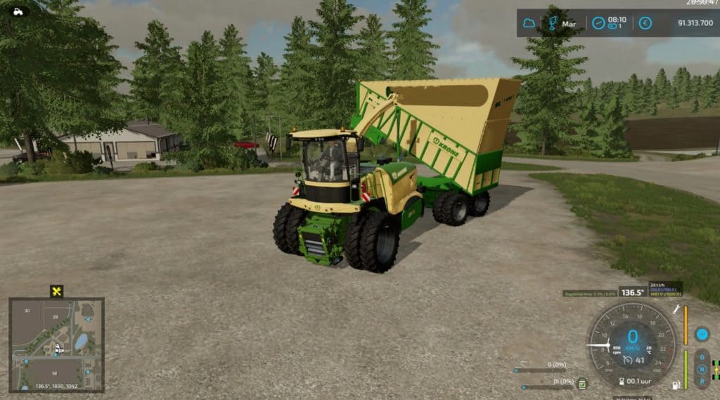 Krone BigX 1180 Gargo v1.0.1.0 – FS22