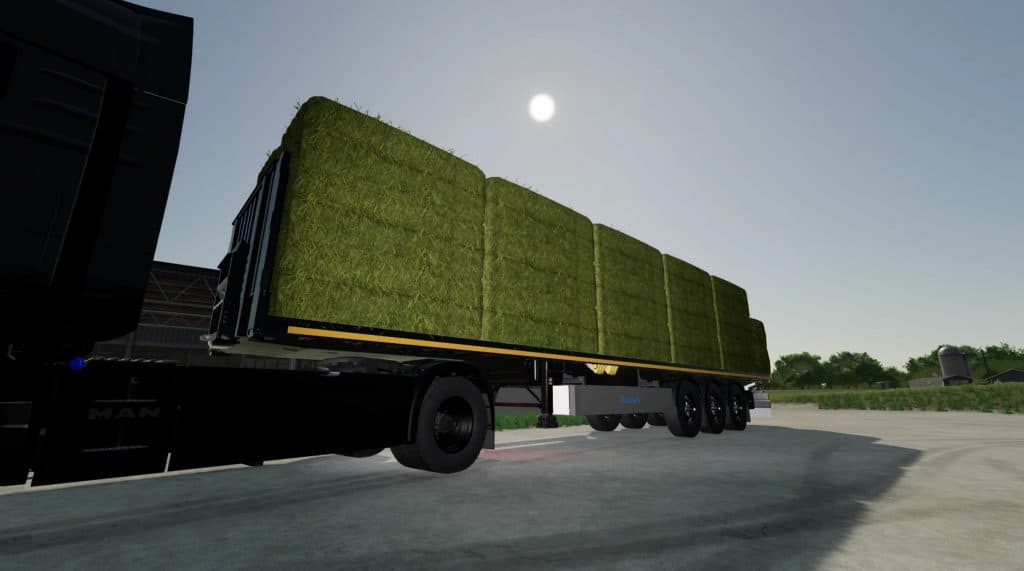 Krone Flatbed Trailer with autoload v1.0.0.0 – FS22