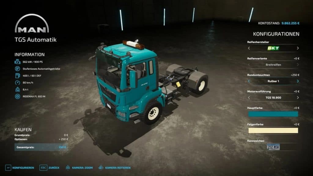 MAN TGS Automatik v1.0.0.2 – FS22