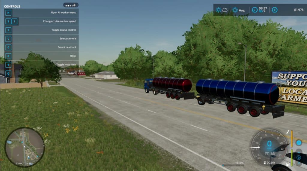 MKS 32 Bulk With Hitch v1.3 – FS22