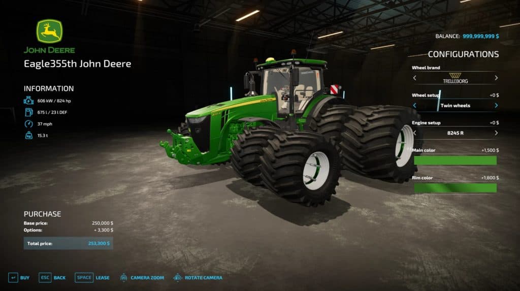 Massey Ferguson 8700 Tractor v1.0.0.0 – FS22