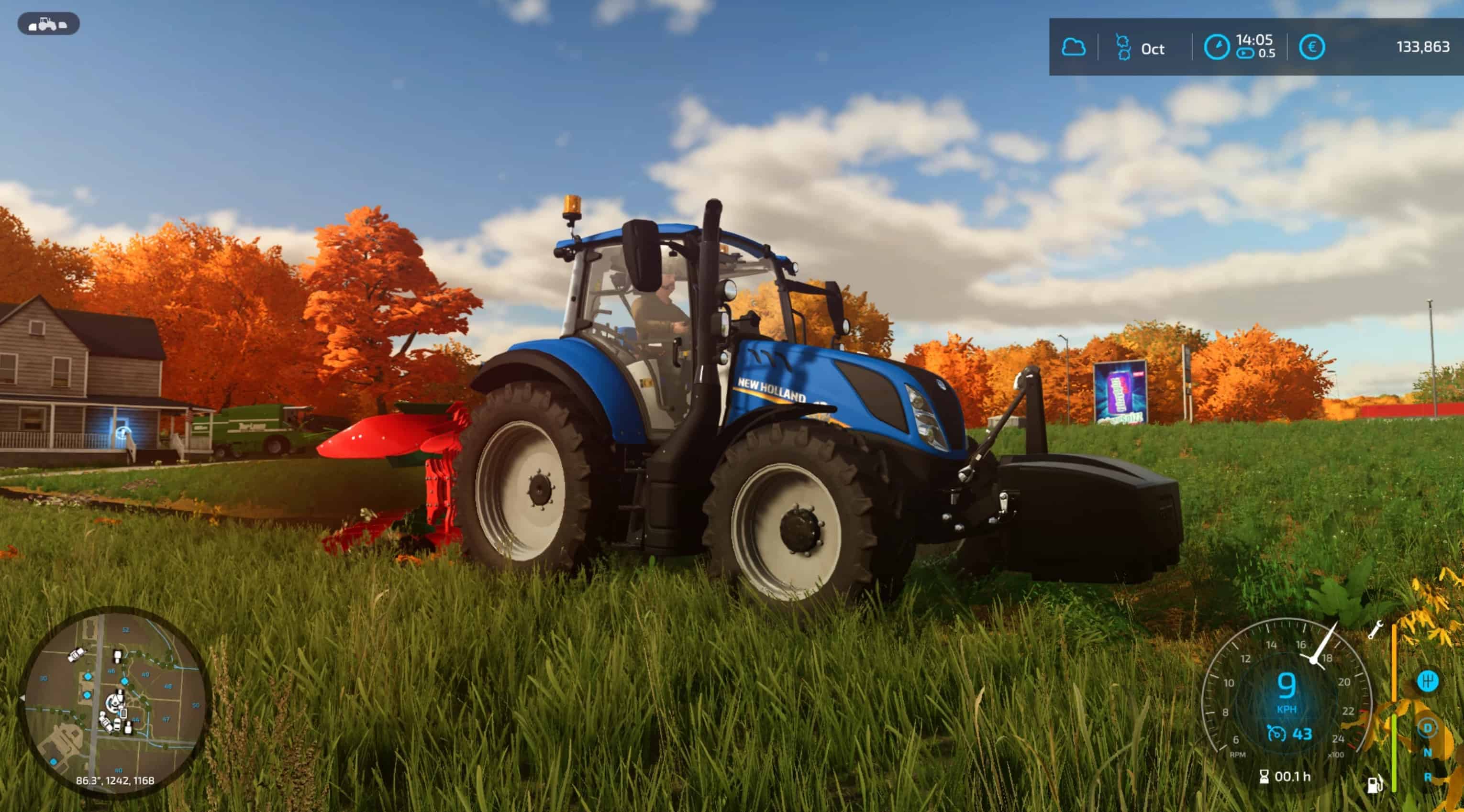 NEW HOLLAND T5 SERİES v1.0.0.0 – FS22 thumbnail 5