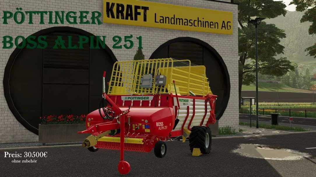 Pöttinger Boss Alpin 251 v1.0.0.0 – FS22