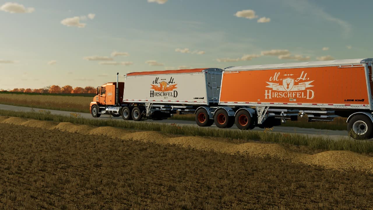 Roadtrain – Distinction Super B Hirschfeld Edition V1.0 – FS22 thumbnail 3