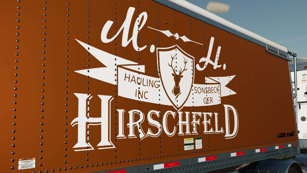 Roadtrain – Distinction Super B Hirschfeld Edition V1.0 – FS22 thumbnail 4