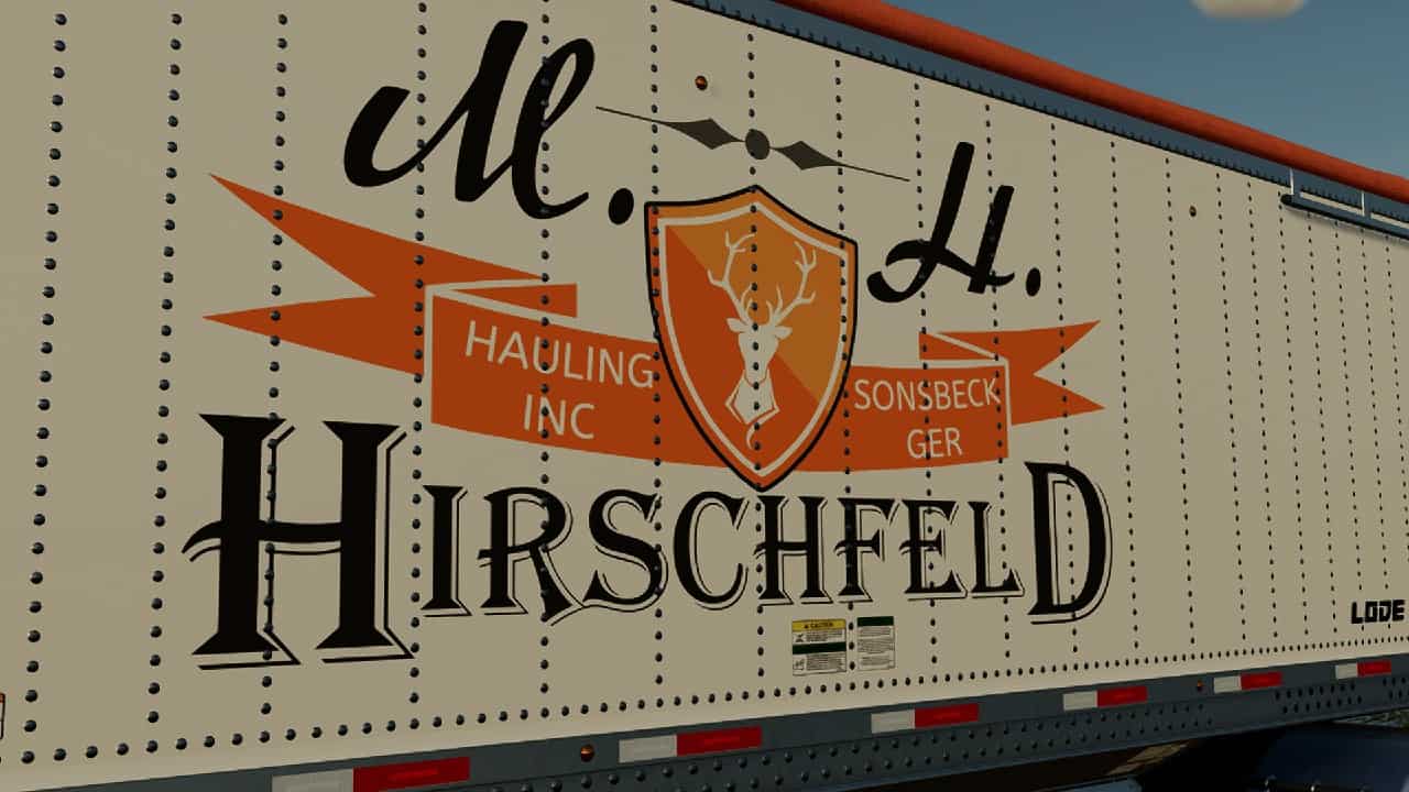 Roadtrain – Distinction Super B Hirschfeld Edition V1.0 – FS22 thumbnail 5