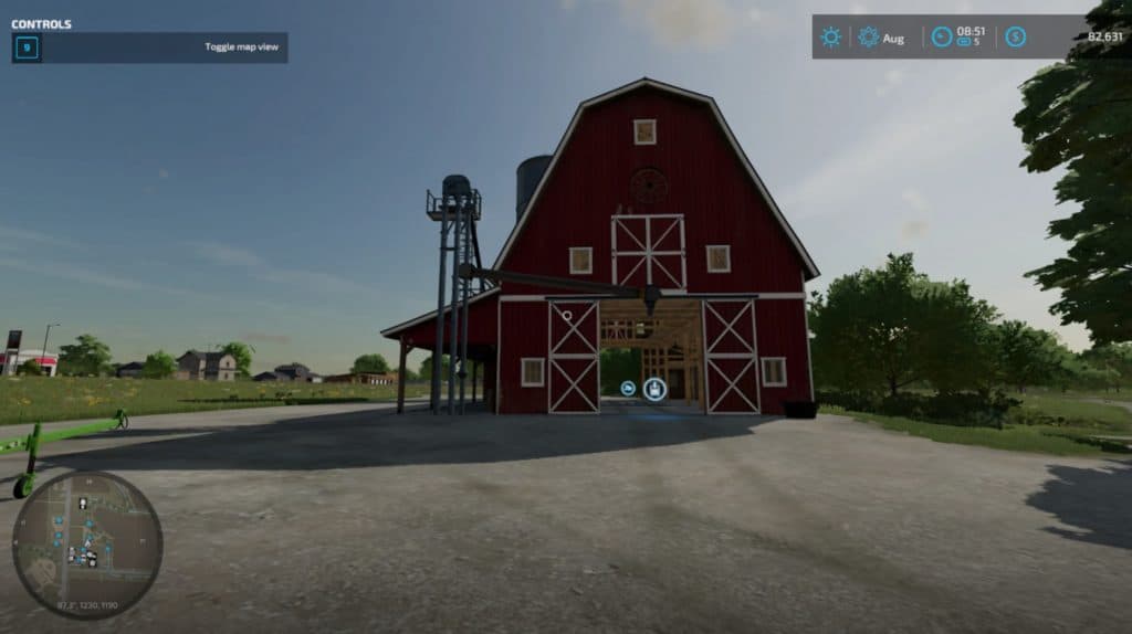 Traditional Farm Barn Hay Silo v1.0 – FS22