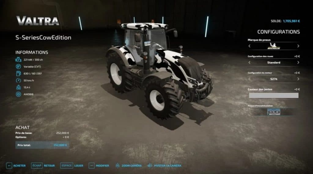 Valtra S Series Cow Edition v1.0.0.0 – FS22