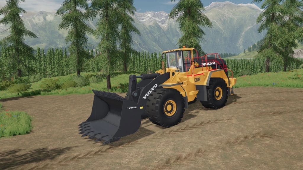Volvo L-350H Mining Loader With Gearbox v1.1.0.0 – FS22