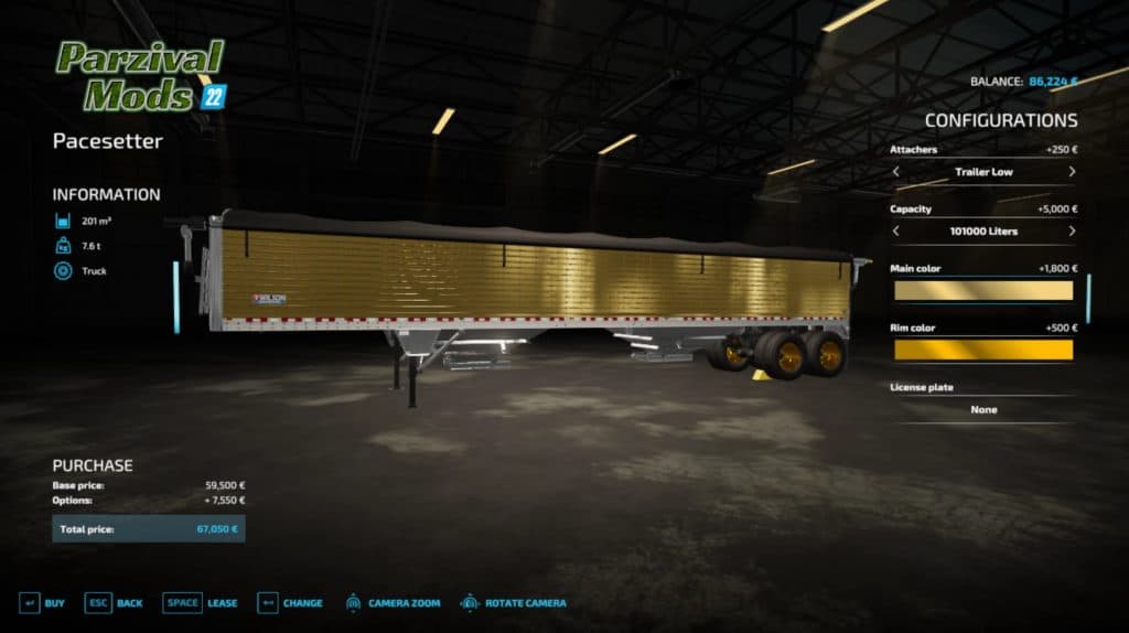 Wilson Pacesetter BULK Hitch v1.0.0.0 – FS22