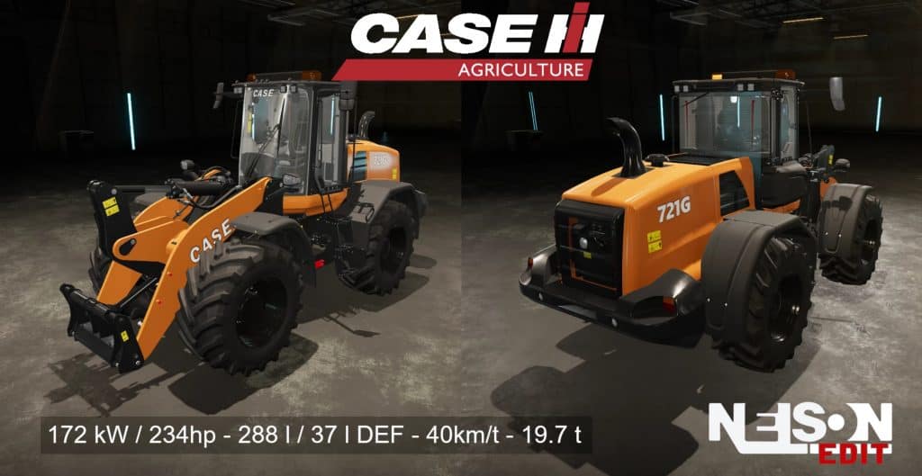 CASE 721G Frontloader v1.0.0.0 – FS22