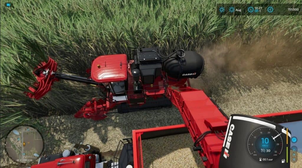 Case a8800MR sugarcane harvester v1.0.0.0 – FS22