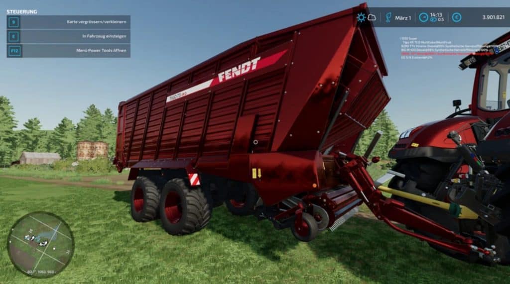 Fendt Tigo RX75 D MultiColor-MultiFruit 3 capacity configurations v1.0 – FS22
