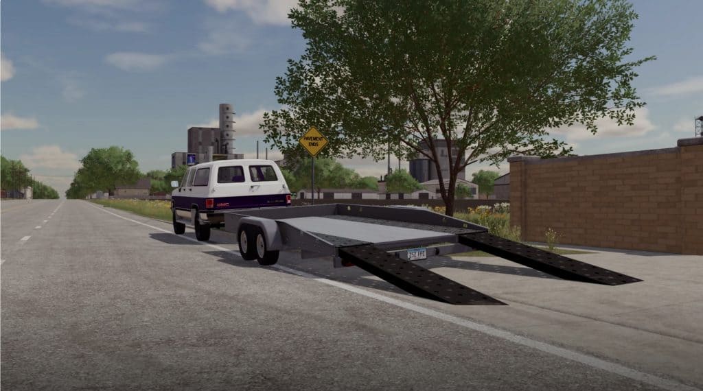 Harpet Car trailer V1.0.0 – FS22