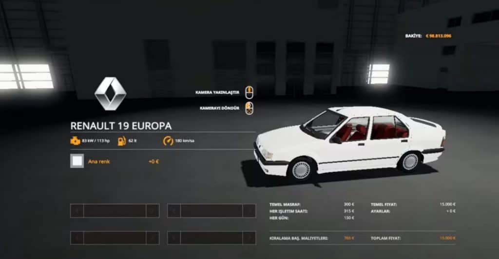 Renault Europa v1.0 – FS22