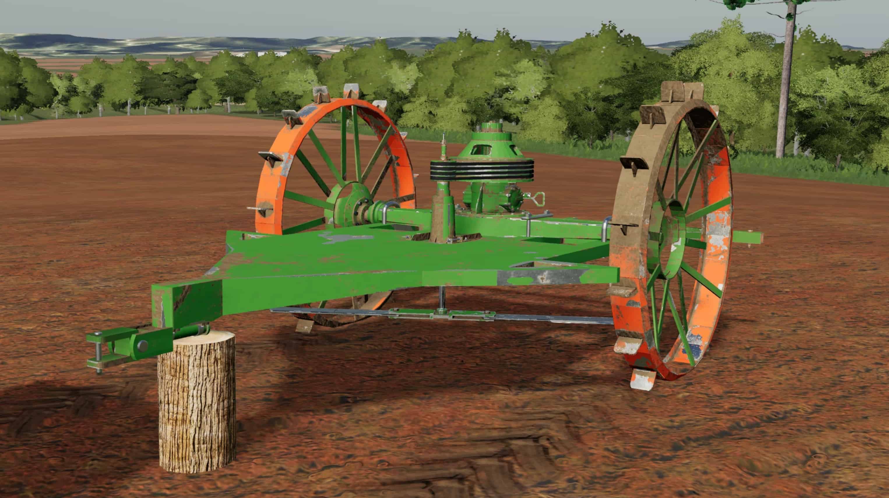 Roçadeira de arrasto v1.002 – FS19 thumbnail 5