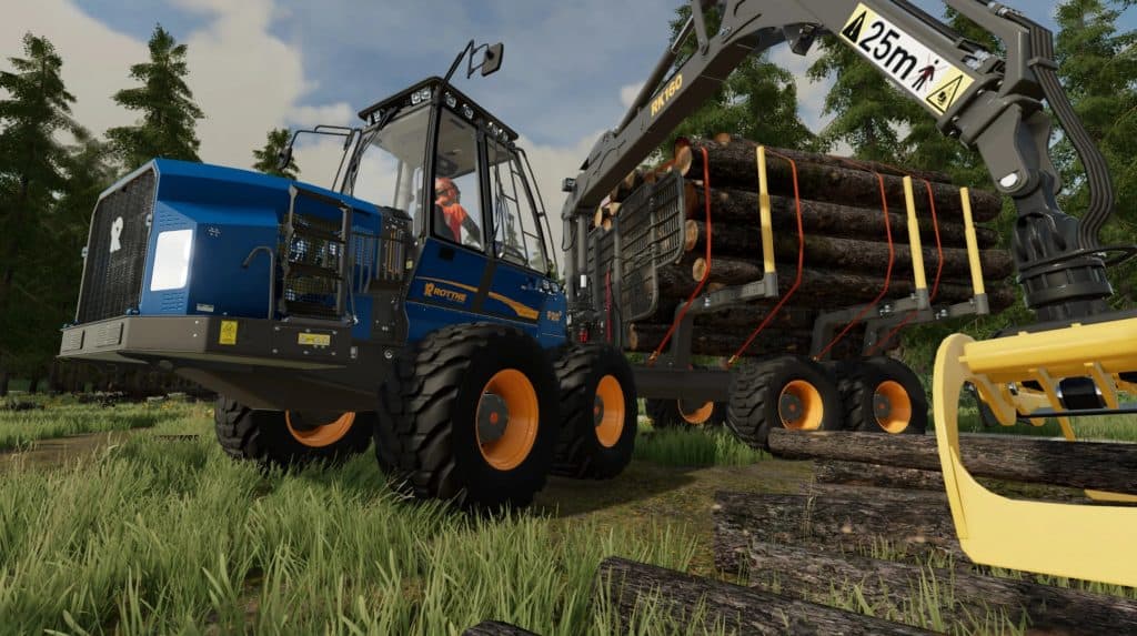 Rottne F20D Forestry Forwarder v1.0 – FS22