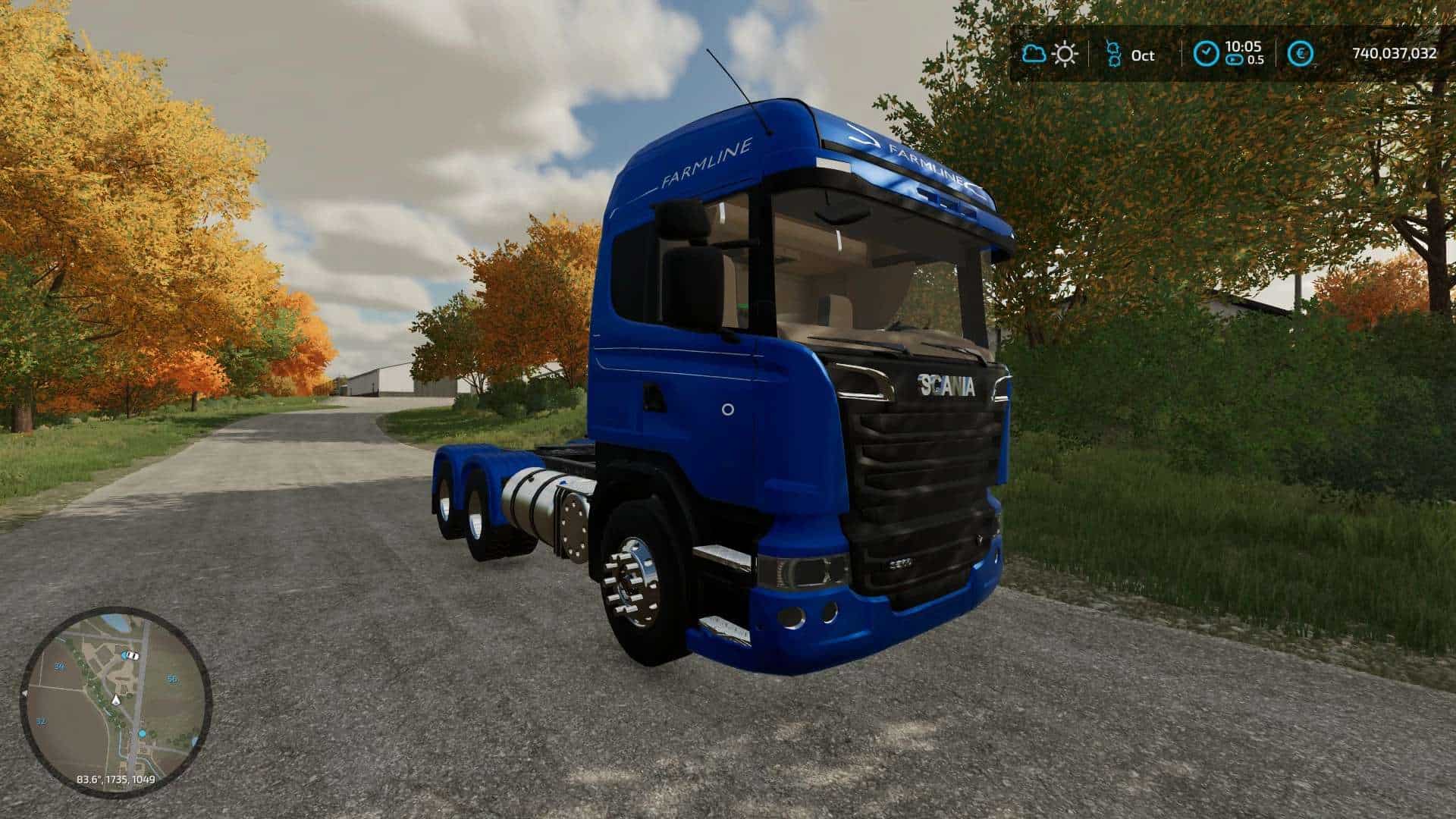 FarmLine Scania 6×4 v1.0 – FS22