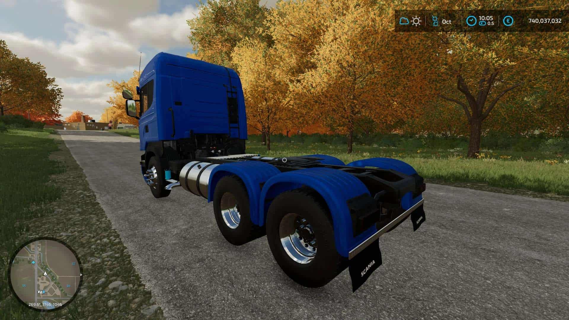 FarmLine Scania 6×4 v1.0 – FS22 thumbnail 5
