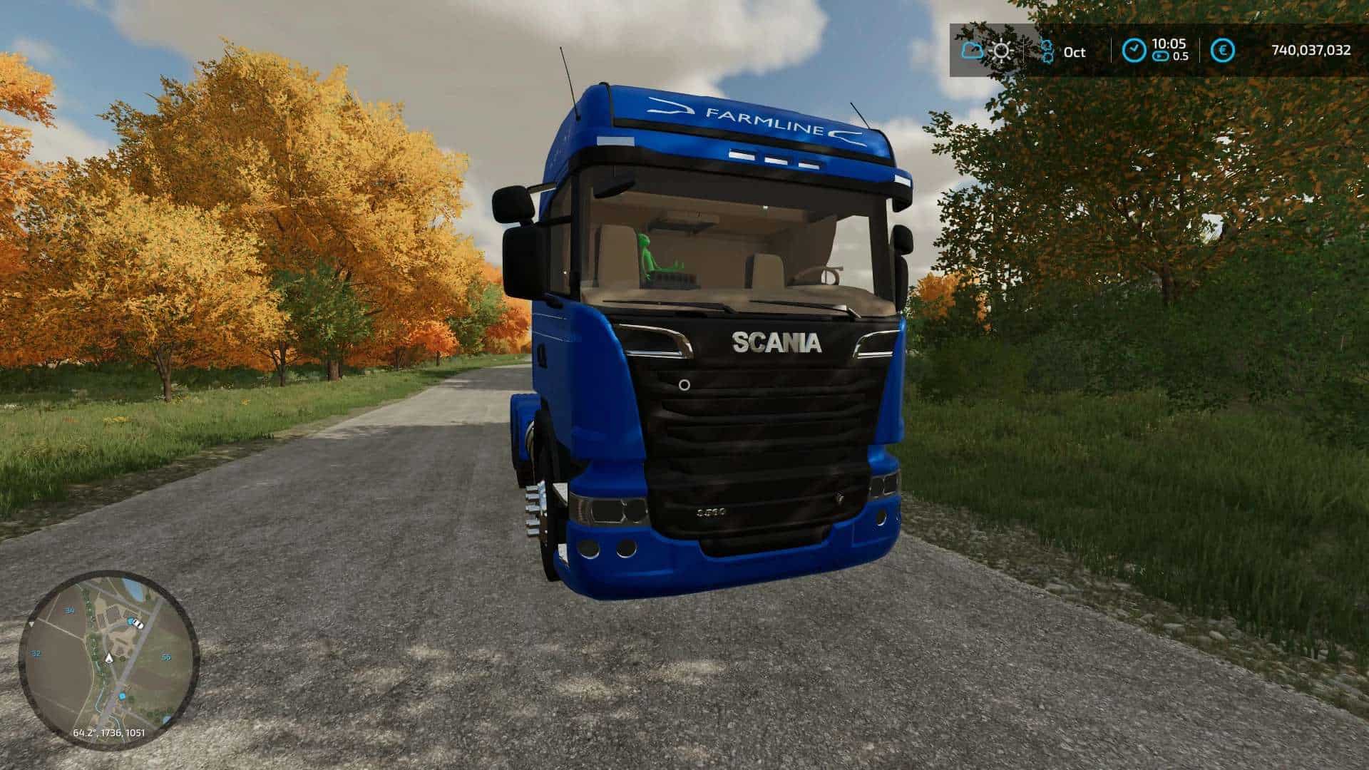 FarmLine Scania 6×4 v1.0 – FS22 thumbnail 6