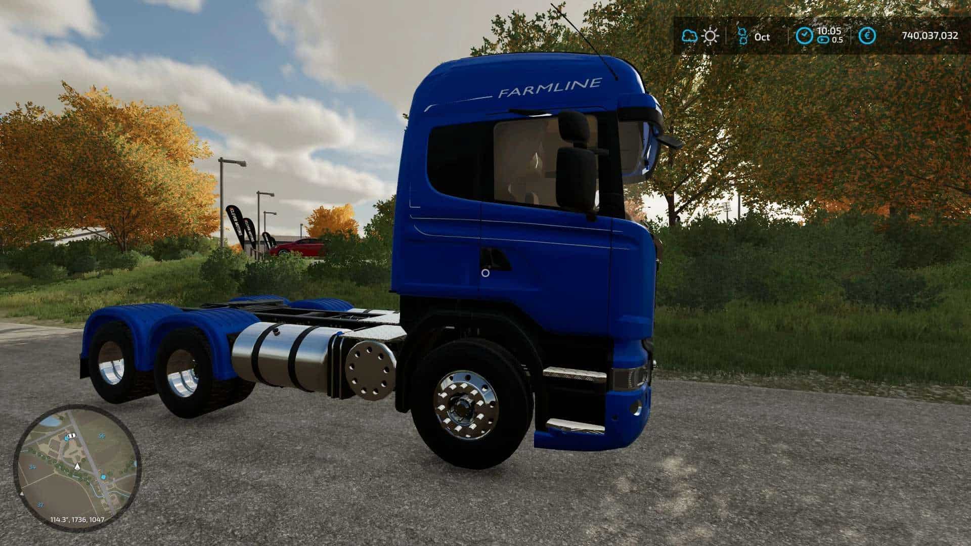 FarmLine Scania 6×4 v1.0 – FS22 thumbnail 7
